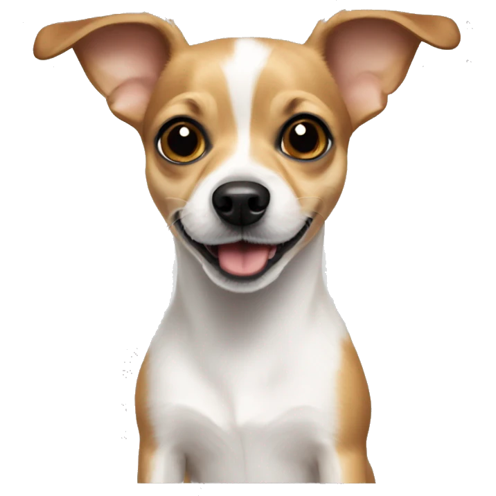 Jack Russell chihuahua mix  emoji