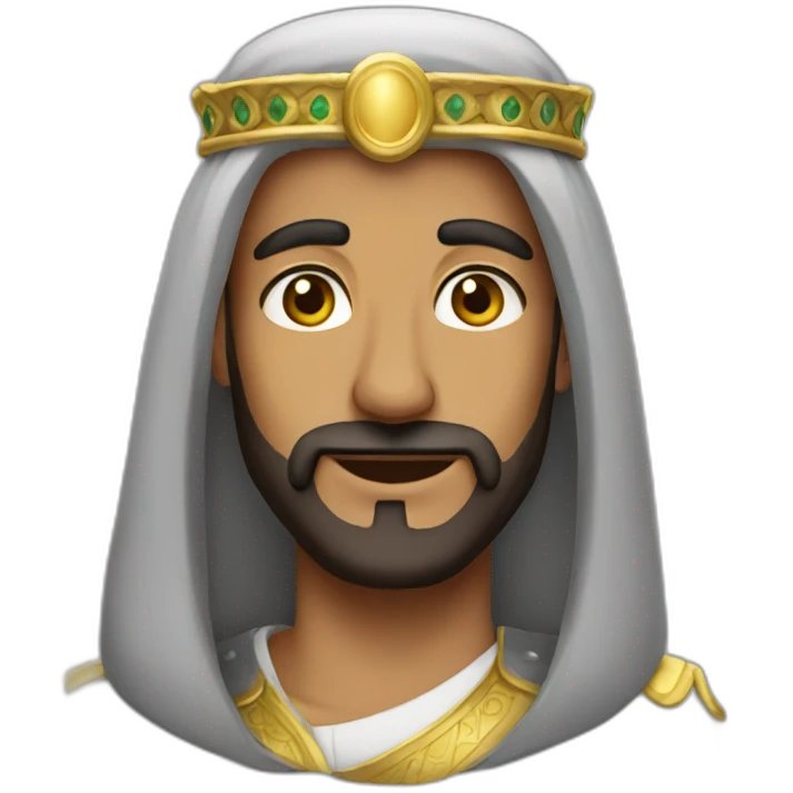 Arabian  king emoji
