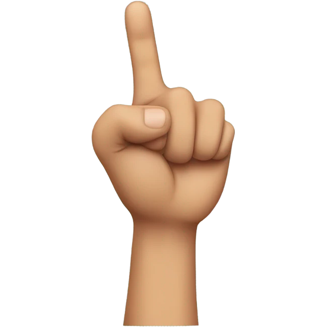 Sassy finger snap emoji