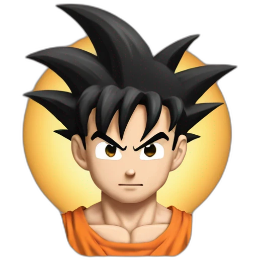 goku saying hit the follow button emoji
