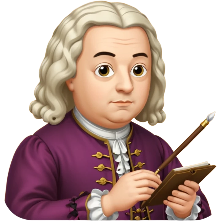 George Frideric Handel Composing emoji