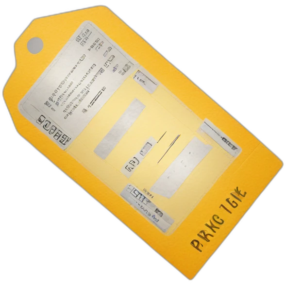 yellow parking ticket emoji