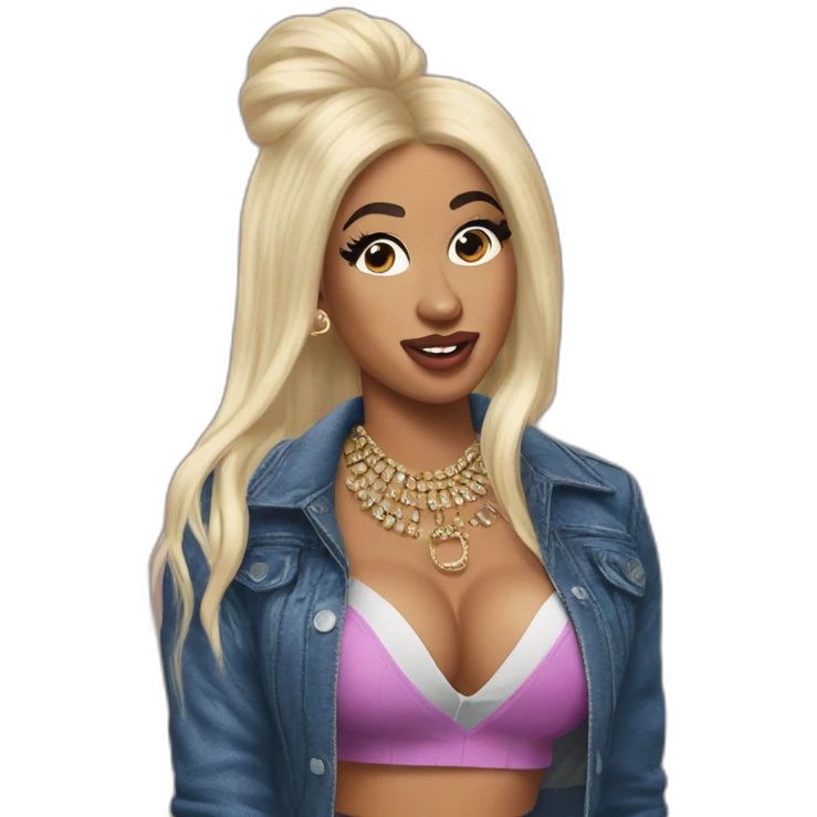 Cardi b okurrr emoji
