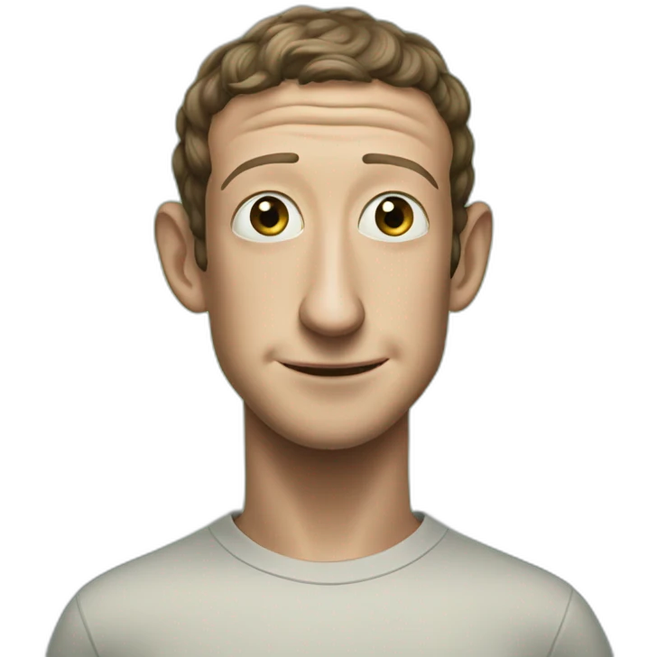 Reptilian Mark Zuckerberg emoji