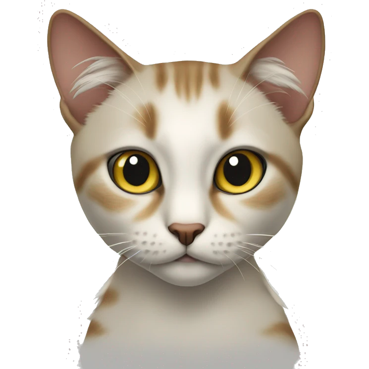 yemek yiyen kedi emoji