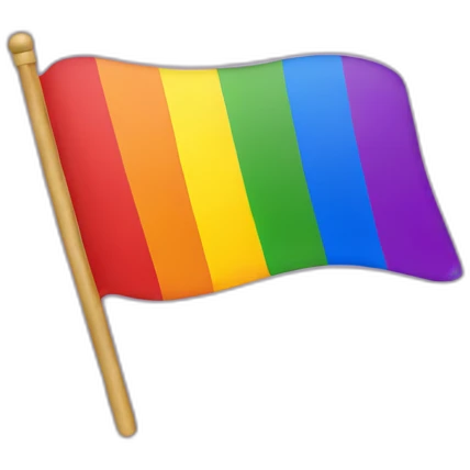drapeau LGBT emoji