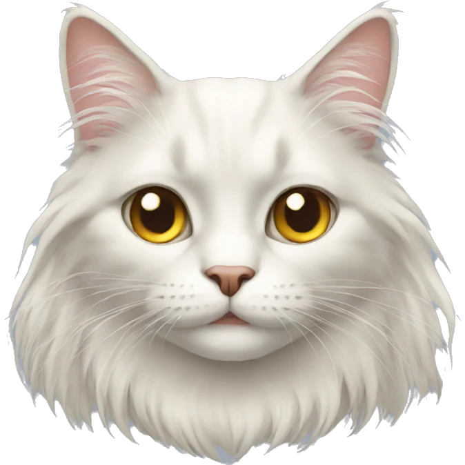 long hair cat emoji