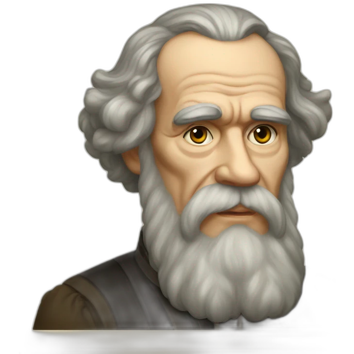 Leo Tolstoy emoji