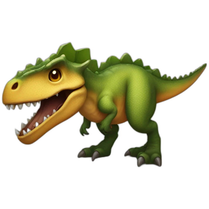 Halloemwen dinausaur emoji