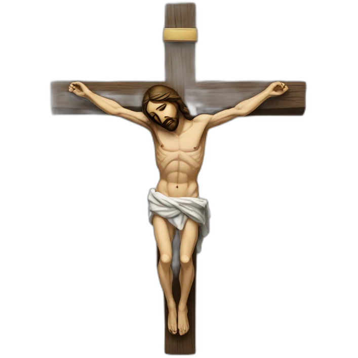 Crucified Jesus emoji