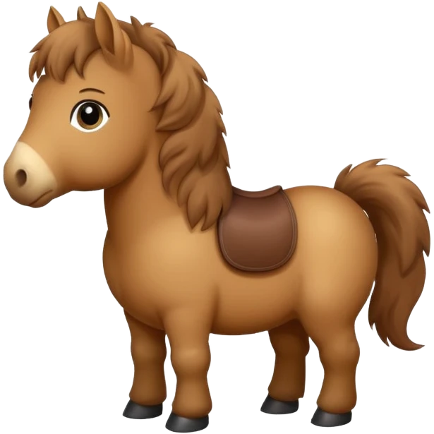 big fat british baby horse emoji