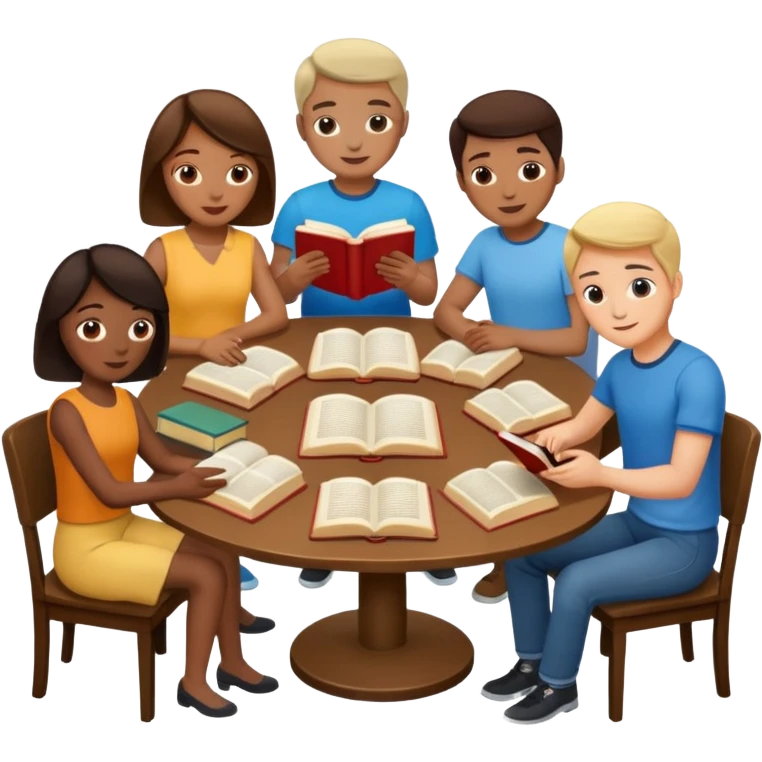 Book club emoji