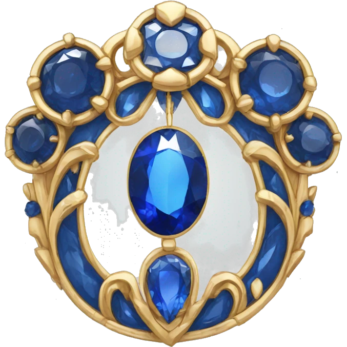 sapphire circlet emoji