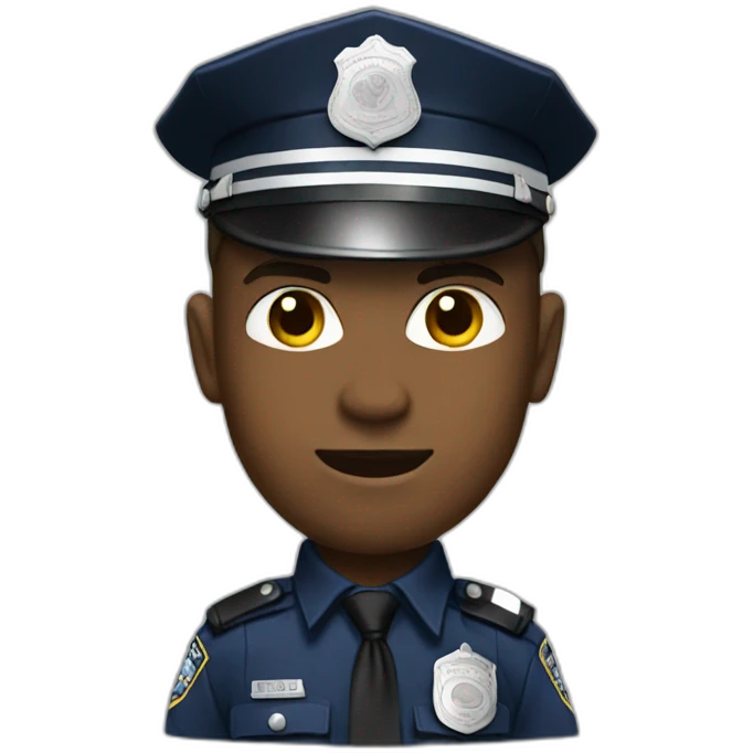 Police stronger emoji