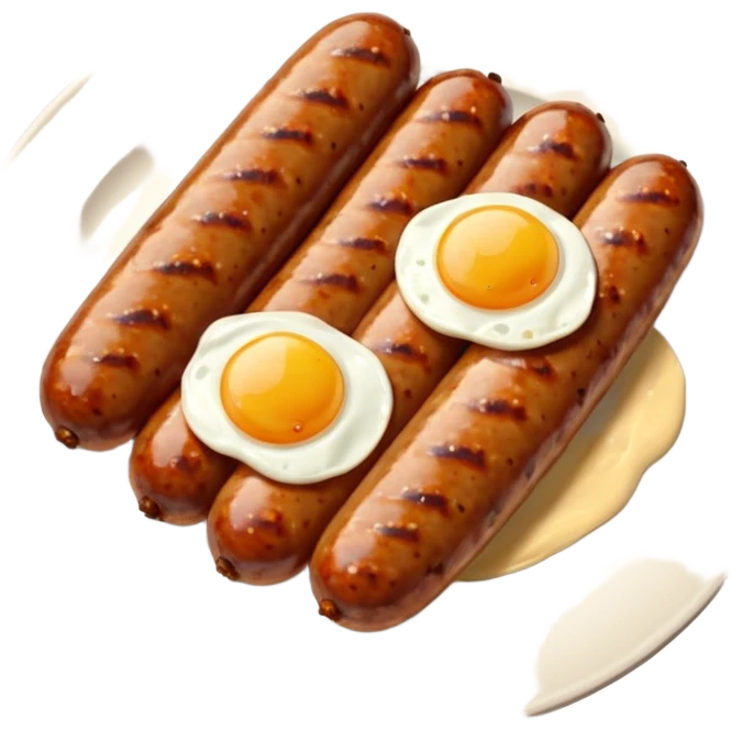 Breakfast sausage emoji