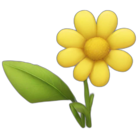yellow-flower emoji