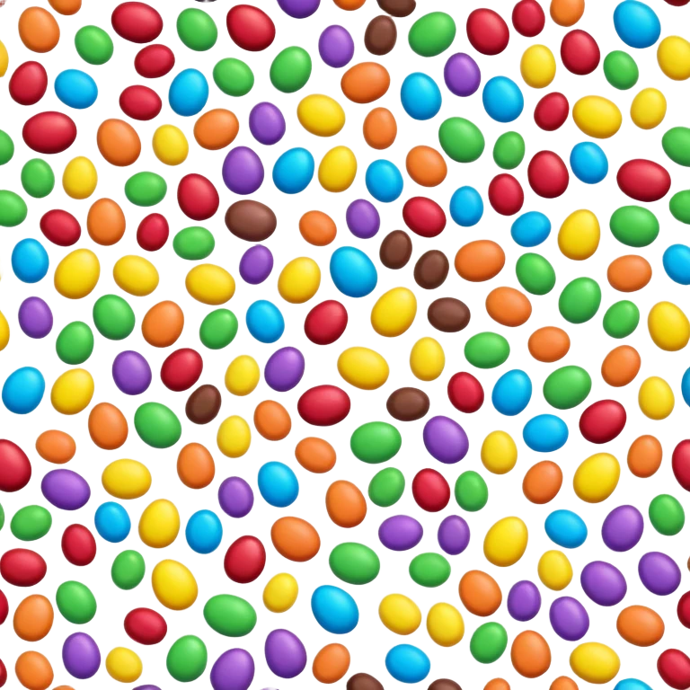 easter rainbow chocolate candy landscape  emoji