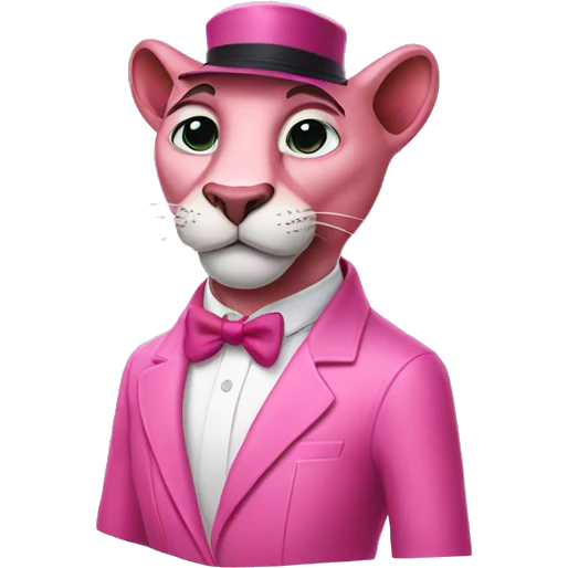 pink panther emoji