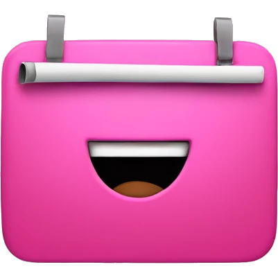 Pink Netflix logo emoji
