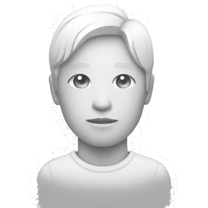 generate icon for a project called minimal essence in minimal monochromatic fashion with white background emoji