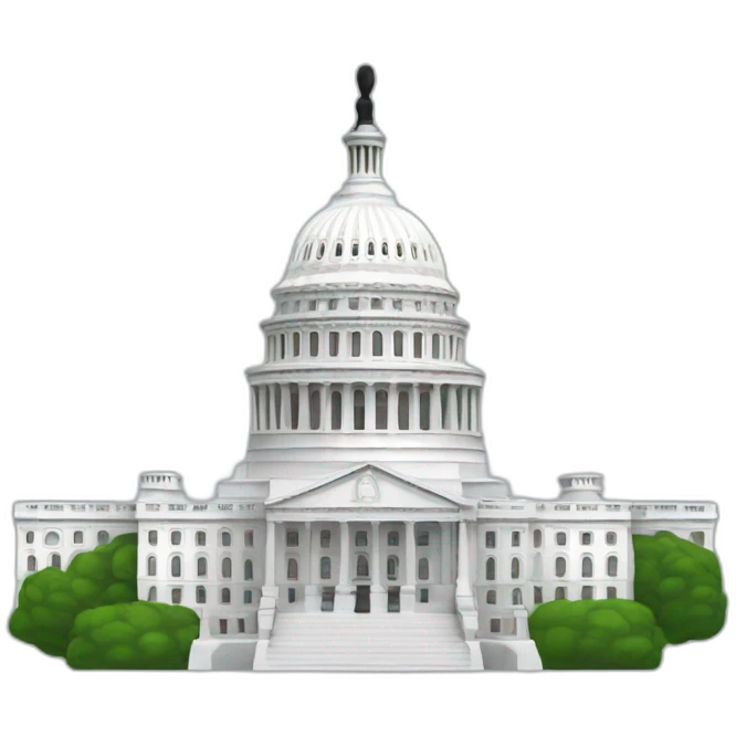 Us Congress building emoji