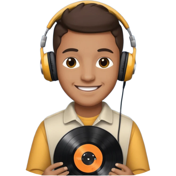 Vinyl Record Collector emoji