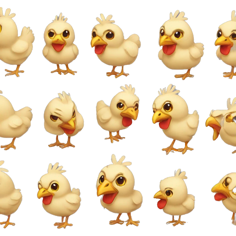 chicken emoji