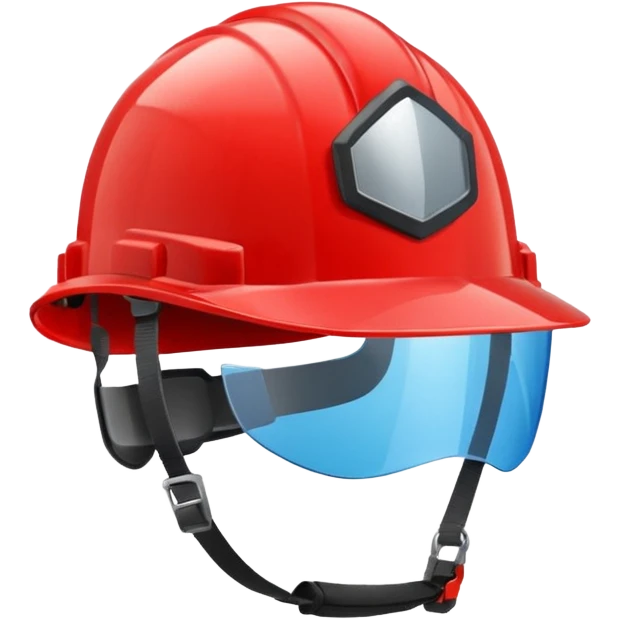 red Safety Helmets emoji