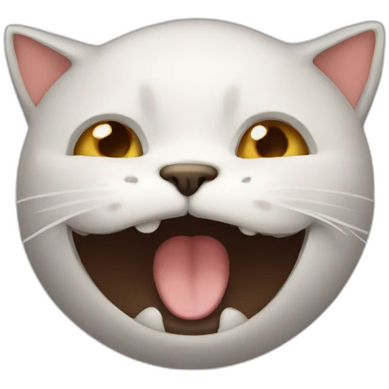 Mewing emoji