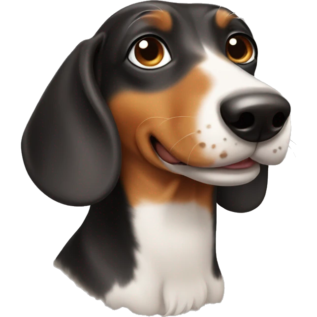 Ducshund dog emoji