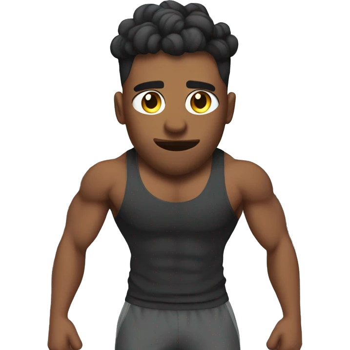 Me sweating at the gym  emoji