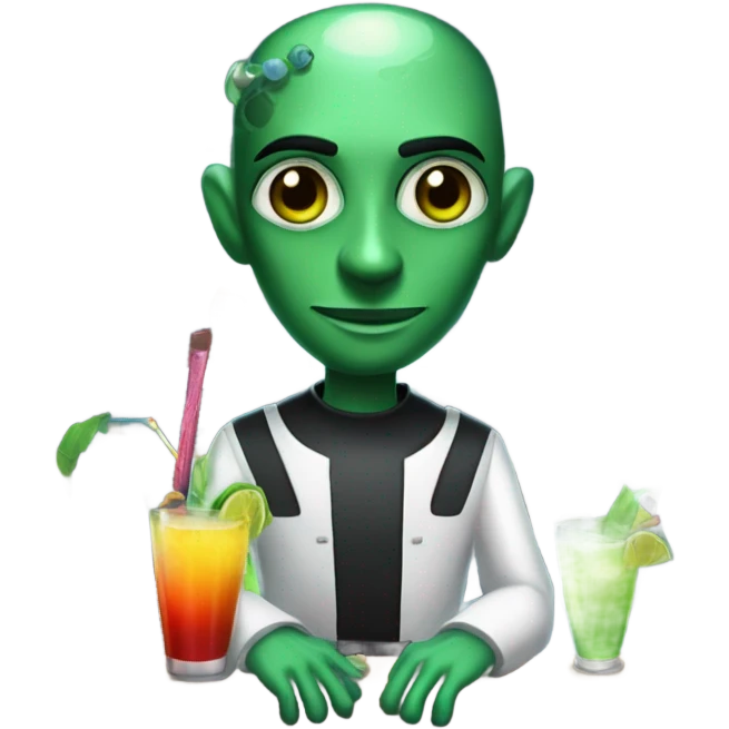 martian barman emoji