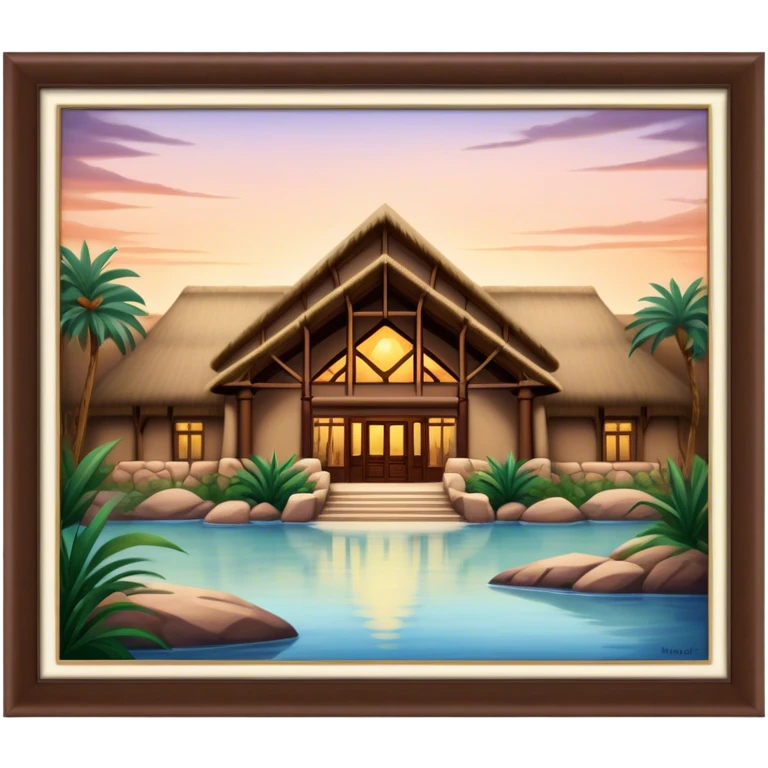 Disney World's Animal Kingdom Lodge emoji