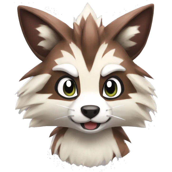Furret Zigzagoon Lycanroc emoji