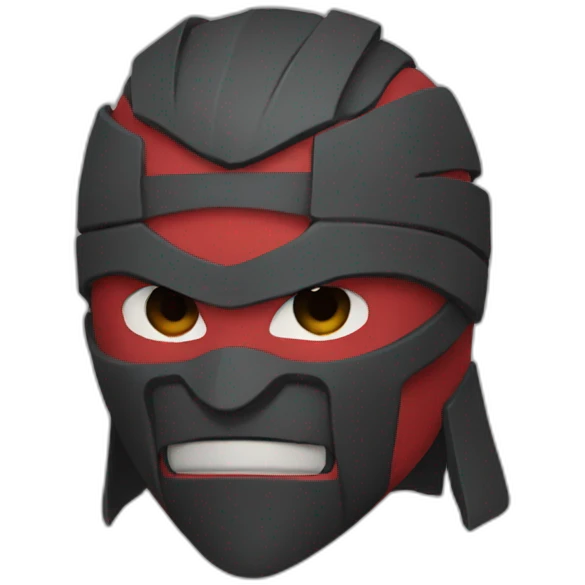 Kenshi with oni mask emoji