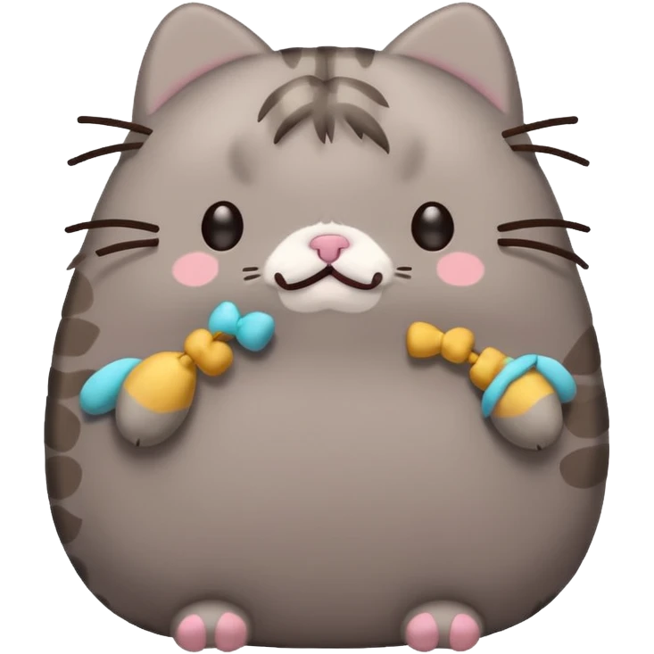 sad pusheen red heard it should be sad emoji