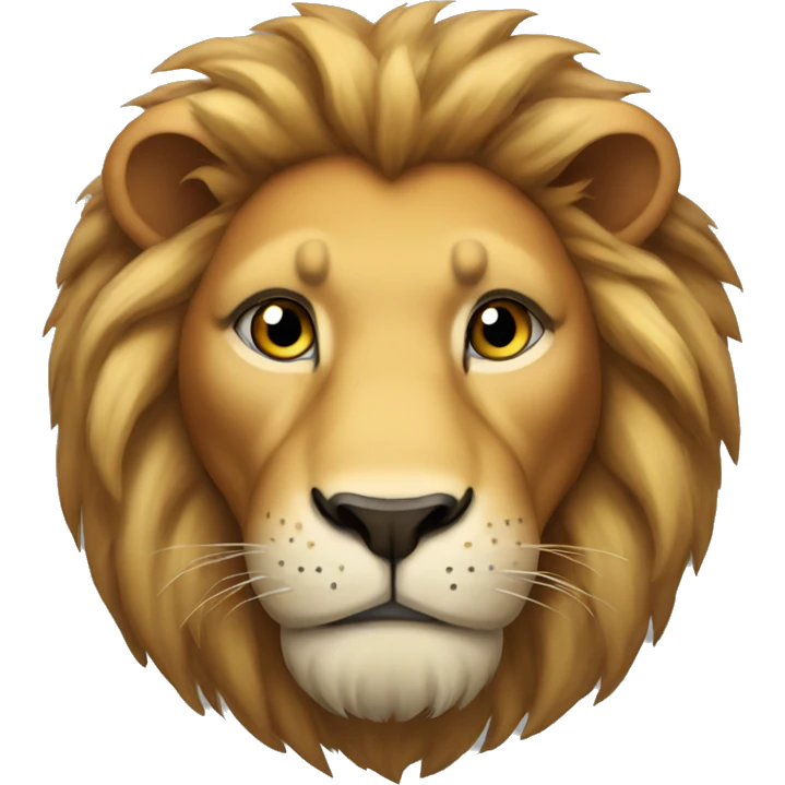 lion face emoji