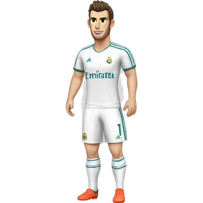Maillot de foot gareth bale numéro 11 emoji