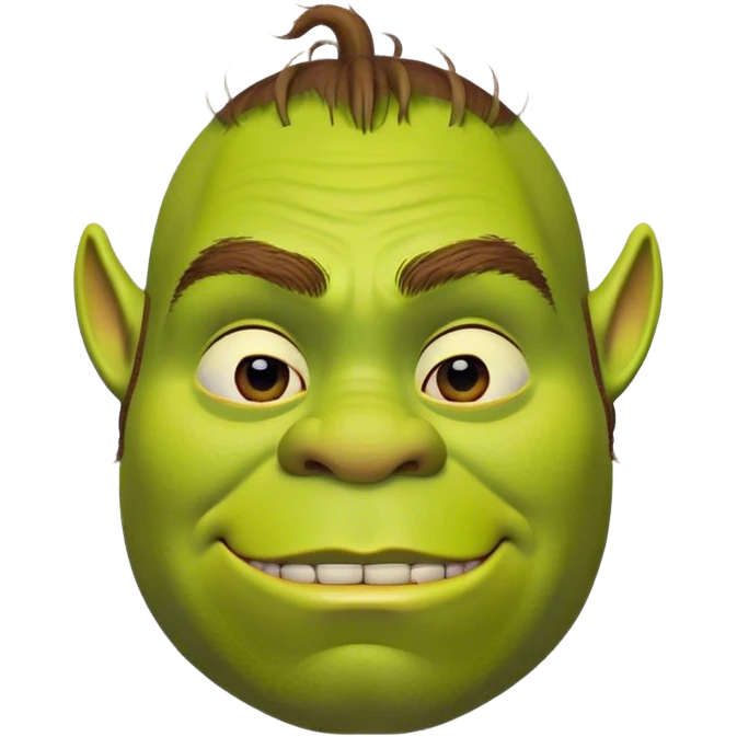 Shrek emoji
