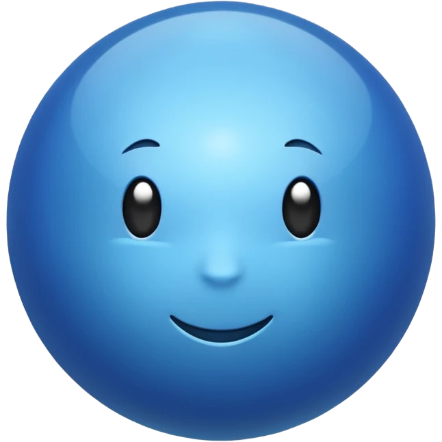 BLUE emoji