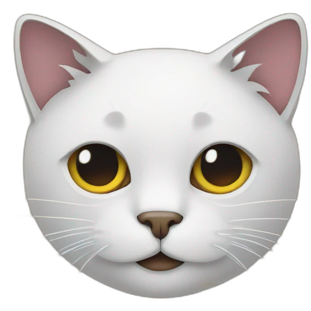 Cat with paper emoji
