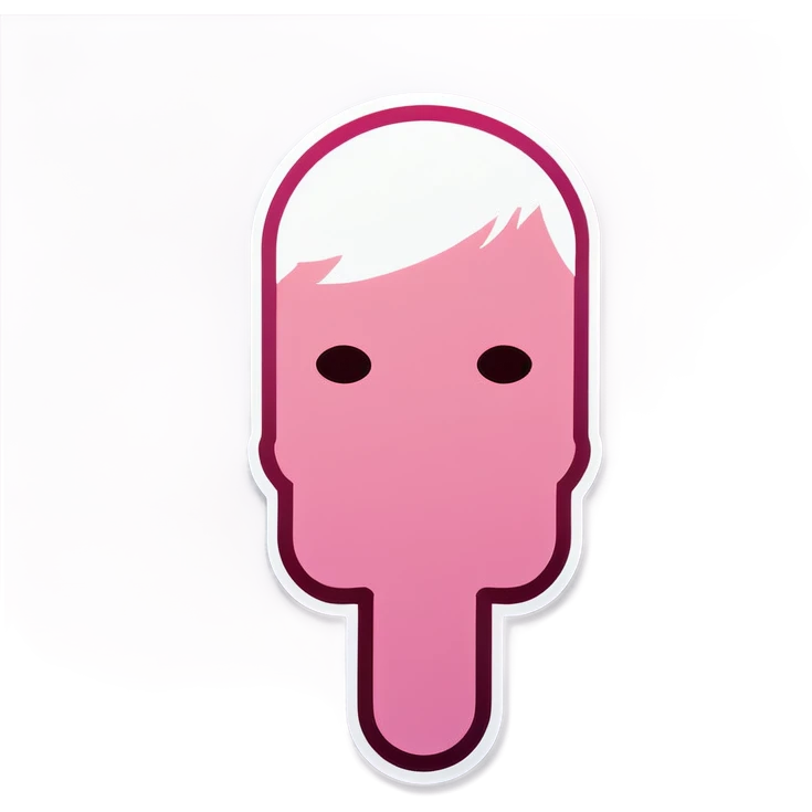 pink hurt emoji