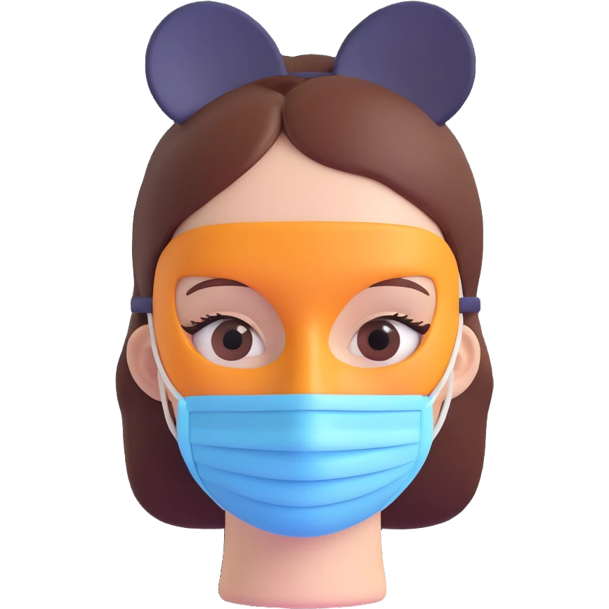 face with beauty mask emoji
