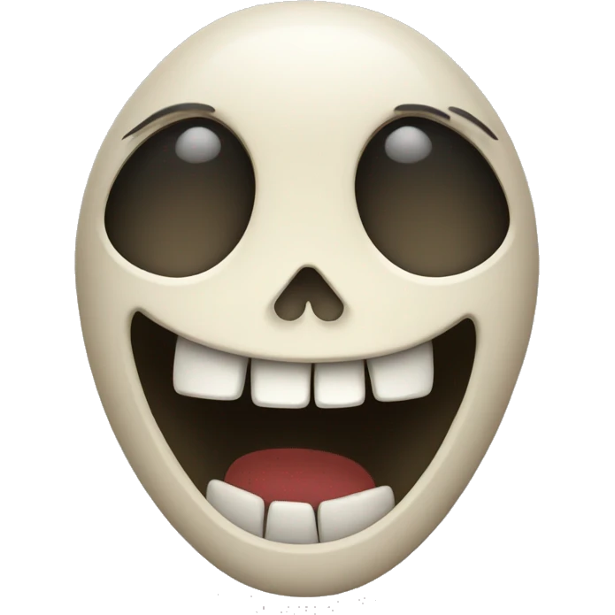 skullface laugh crying emoji