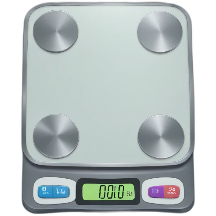 electronic scale emoji