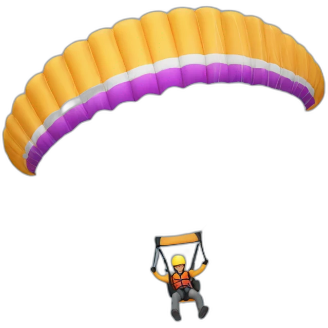 Paragliding emoji