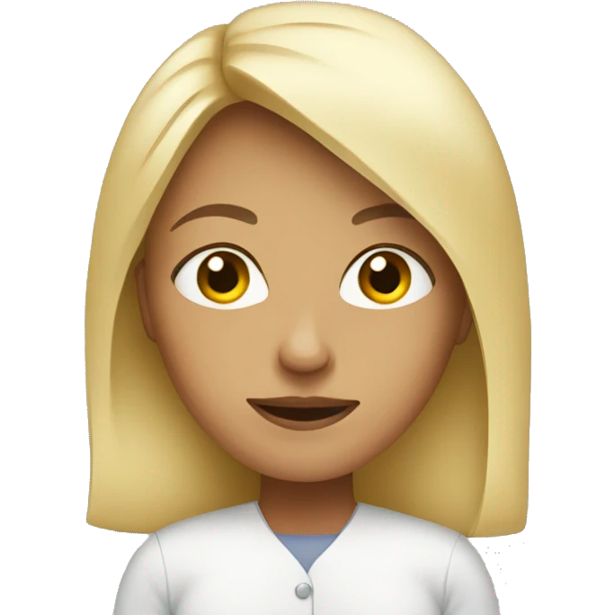 Woman with bcc emoji
