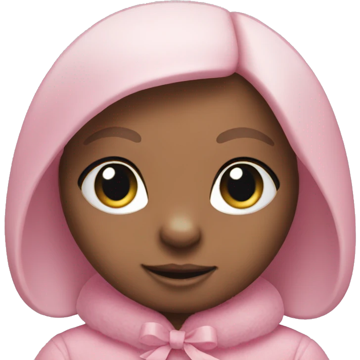 pastel pink rabbit doll emoji