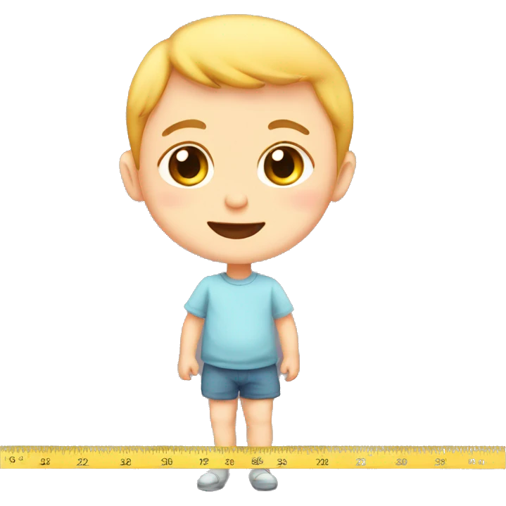 baby height ruler emoji
