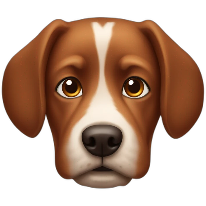 brown dog look like chorizo emoji